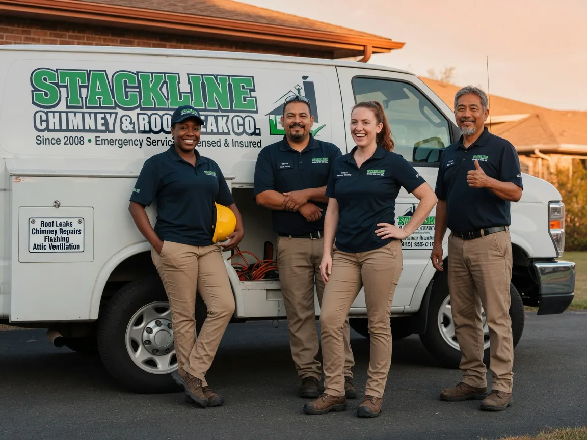 Chimney flashing repair company in Maple City, KS